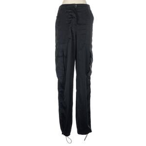 Olivaceous Black Cargo Pants Utility Streetwear Size Large Boutique Retails